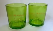 Del Maguey Single Village Mezcal Cocktail Glass Set Of 2 *BRAND NEW*
