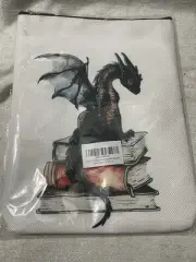 Fantasy Book Sleeve, Dragon Book Cover / Sealed