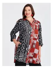 [Taking Shape] Revival Natural Swing Shirt Print