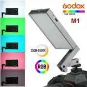 Godox M1 RGB Fill Light LED Video Light Full Color Camera Light 2500-8500K pe66
