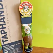 Grumpy Old Men Brewing BEER Tap Handle NEW in BOX 12" Tall Blue Ridge GEORGIA