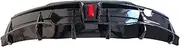 Model 3 Y 2017-2023 Rear Diffuser Bumper Lip Chin Body Kit Deflector with Blink Light, Compatible for Tesla 2023 Tuning Accessories(Y Rear Lip abs)