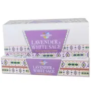 Sacred Elements Lavender & White Sage 144 Incense Sticks Meditation Scent