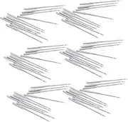 Tofficu Sewing Machine Needles Set 60pcs Multi Purpose Vintage Machine Silk Cotton Fabric DIY Threading Tool Heavy Duty Steel Needles