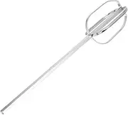 GOOHOCHY Hand Mixer Beater Attachment for Hand Drill Stainless Steel Whisk for Mixing Eggs and Dough for Home and Commercial Use with Extended Reach for Containers