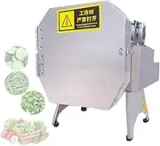220V Shallot Vegetable Cutter Machine Multifunctional Commercial Dicing Machine Carrot Potato Fruit Electric Slicer