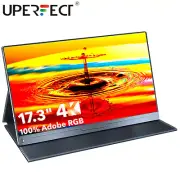 UPERFECT 4K Monitor 17.3" 3840*2160 Portable Monitor HDMI USB-C for PC Laptop