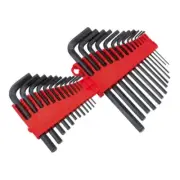 Draper Redline Metric/Imperial Hexagon Key Set, 25 Pce