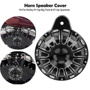 CNC Horn Speaker Cover Fit For Harley Big Twin 1991-2017 Sportster XL 2007-2022