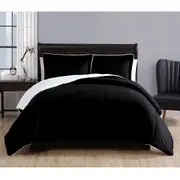 3 Piece Micro Mink Comforter Set (Queen, King)