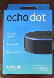Amazon Echo Dot Bluetooth Speaker Alexa 2nd Generation Black NEW