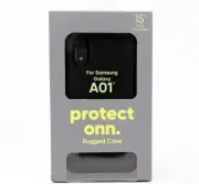 ONN Rugged Case w/ Built-In Antimicrobial-Samsung Galaxy A01
