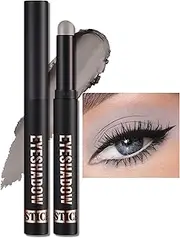 [Erinde] Waterproof Cream Eyeshadow Stick, Matte Nude Eye Shadow Sticks, Longwear Blendable High Pigmented, Neutral Eye Shadow Sticks Matte for Older Eyes, Smokey Eyeshadow Pencil Crayon #03