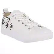NWT McQ White Swallow Swarm Trainer Size 38 Unisex