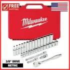 3/8" 32pc Ratchet Socket Set - Metric NEW Packout Case