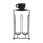 Coffee Capsule Holder Iron Compact Storage Rack for Office Kitchen Counter