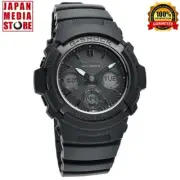 CASIO G-SHOCK AWG-M100SBB-1AJF All Black Series Solar Radio Atomic Men Watch NEW