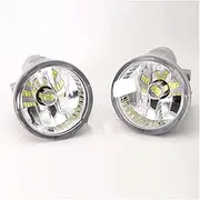 Fog Lights LED Fog Lamp Car-styling Front Bumper LED Fog Light Fog Lamp With Bulbs For Toyota For Highlander 2004 2005 2006 2007 Fog Light Lamp Assembly