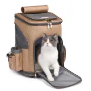 Portable Folding Backpack Traveling With Universal Wheel Trolley Pet Bag