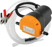Amarine Made 12V 60W Oil Change Extractor, Diesel Fluid Pump for Trucks, RVs, Boats, ATVs - Suction Transfer Pump + Tubes