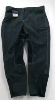 Ovation Ladies 32 Regular SoftFlex Classic Full Seat Riding Pant Blue NEW