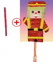 Fireman Firefighter Bombero Pinata Piñata Pull string Hit party birthday NEW!