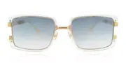 Anna-Karin Karlsson TOO HANDSOME - SUN Translucent Gold Women’s Sunglasses Gold Size 55