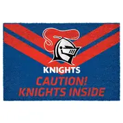 Newcastle Knights NRL Doormat for Home Man Cave Bar BBQ