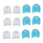 Silicone Toe Spacers Blue White Toe Spacers Separators Relief Pain For Night Use