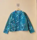 Handmade Cotton Quilted Jacket Patchwork Kimono Style Kantha Women's Boho Coat