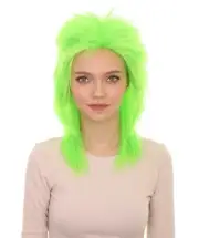 80's Mullet Women's Rocker Style Wigs | Retro Wigs Multiple Color, HW-936