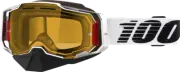 100% Armega Snow Goggles Lightsaber - Yellow 50007-00002