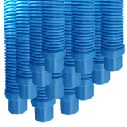 Puri Tech Pool Cleaner Vac Hose Kreepy Krauly Barracuda 1.5 in x 4 ft Blue 12 pk