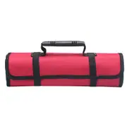 Reel Kit Electrician Tool Bag Canvas Oxford Cloth Kit Multi functional Thickening Bag Roll Tool Kit