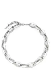 [Jimmy Choo] Jimmy Choo-Diamond Chain Gioielli Silver-Donna OS Silver