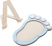 CRILSTYLEO Baby Footprint Keepsake Frame Newborn Growth Record Photo Baby Shower 1pc Photo Frame