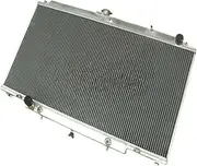 3 Row Aluminum Radiator Cooling Compatible For 1997-2001 Patrol Y61 GU 2.8/3.0 TD Auto AT/MT 97 98 99 00 01