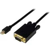 StarTech.com 6ft Mini DisplayPort to VGA Cable, Active Mini DP to VGA Adapter Cable, 1080p, mDP 1.2 to VGA Monitor/Display Conve