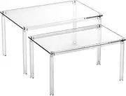 Cabinet Risers | Display Stand Shelf,Lightweight Counter Storage Stand for Bathroom Makeup Display Collectibles Coffee Station