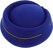 [LIFKOME] Stewardess Beret Woman Tassel Banner Accessories Tie Clip Women's Hat Accessories Hat Pendant Role-Playing Hat Wig Tableware Stylish Trendy Bow Purse Charm Bow Bag Charm Decor Felt