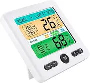 Sosoport Home Supplies Electric Thermometer Lcd Hygrometer Indoor Temperature and Humidity Meter for Boys and Girls Room