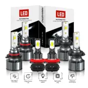 For Mazda 5 2006-2010 6X white Front LED Headlight High Low Beam+Fog Light Bulbs (for: Smart)