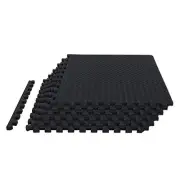 ARPM001BK Interlocking Foam Mat Protective Exercise Workout Puzzle Floor Mat