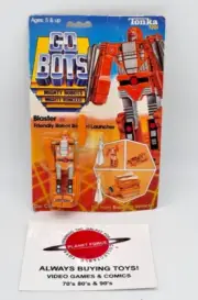 1983 Blaster MOC Vintage Go-Bots Tonka Figure NEW
