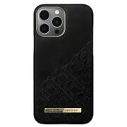 Ideal Of Sweden Atelier Case (Suits iPhone 13 Pro) - Embossed Black