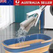 Large Collapsible Mop Bucket Rectangular Tub Handy Basket for Cleaning