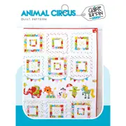 Animal Circus Quilt Pattern By Claire Turpin Design Quilting Sewing Craft DIY
