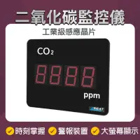 在飛比找momo購物網優惠-【OKAY!】二氧化碳偵測器 空氣品質監測 CO2監測器 8