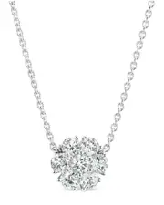 14K 1.50 ct. tw. Lab-Grown Diamond Pendant