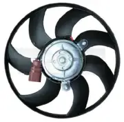 RIGHT FAN RADIATOR FITS: VW PASSAT B7 1.8 TSI/2.0 TSI/1.6 TDI/2.0 TDI/2.0 TDI